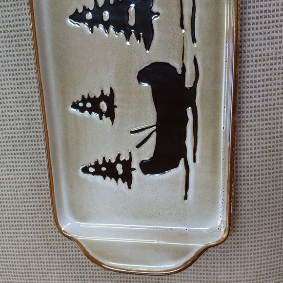 Home Studio, Woodland rustic serving platter. - Picture 2 of 6